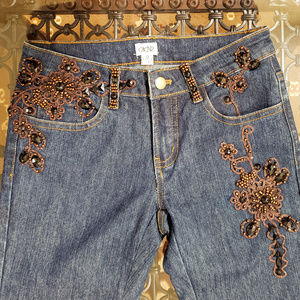 Cache Embellished jeans!